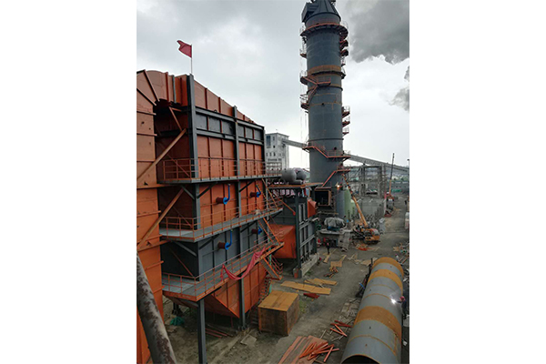 山東洪達焦?fàn)t脫硫脫硝余熱回收一體化工程施工現(xiàn)場